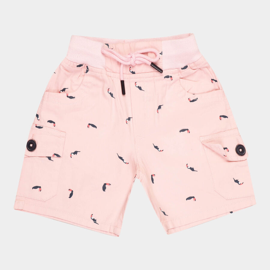 Boys Cotton Bermuda, Rust, large image number null