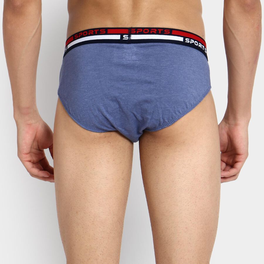 Men's Briefs, गहरा नीला, large image number null