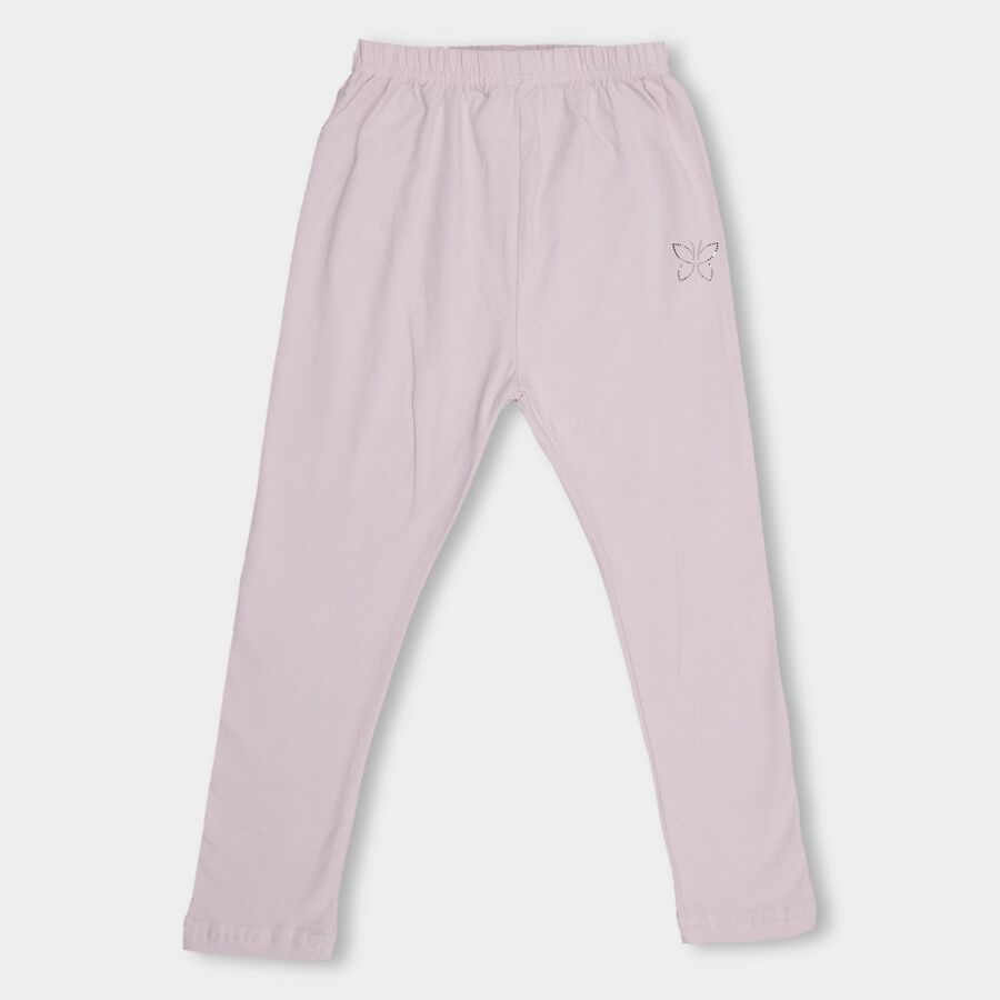 Girls' Legging, Light Pink, large