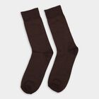 Men's Socks (Pack of 2), भूरा, small image number null