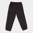 Boys' 100% Cotton Trousers , काला, small image number null