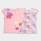 Infants' 100% Cotton T-Shirt, हल्का गुलाबी, small image number null