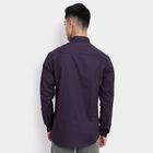 Men's 100% Cotton Casual Shirt, नेवी ब्लू, small image number null