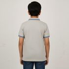 Boys' Half Sleeves T-Shirt, Light Grey, small image number null