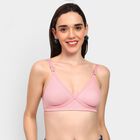 Ladies' Bra, हल्का गुलाबी, small