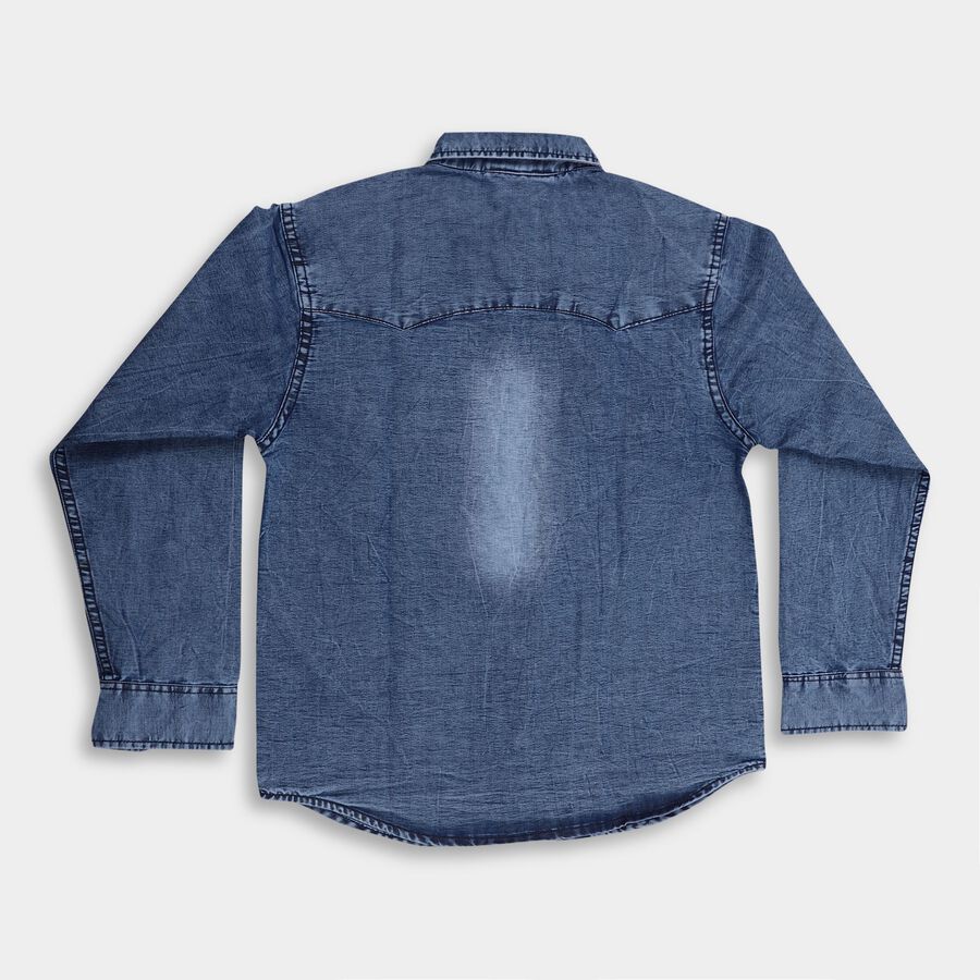 Boys' Casual Shirt, हल्का नीला, large image number null