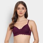 Ladies' Padded Bra, Wine, small image number null