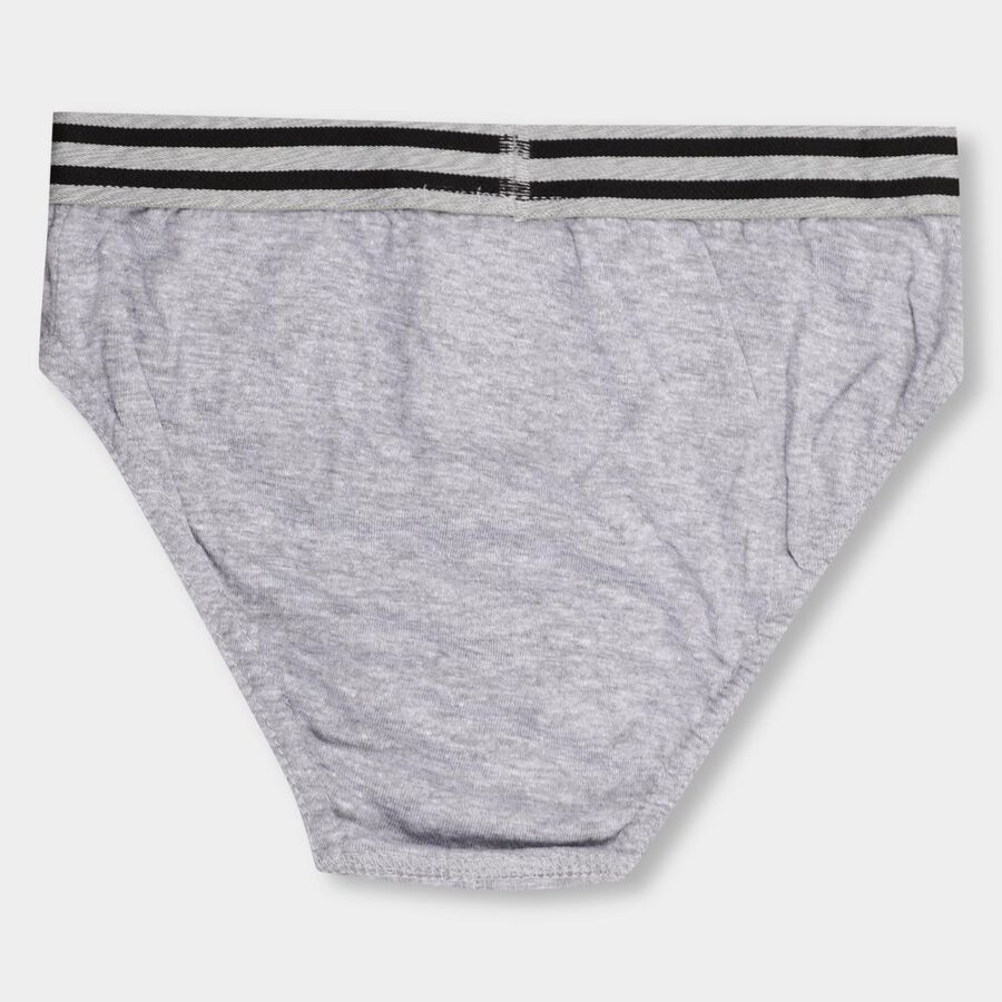 Boys' Briefs , मिश्रित मध्यम ग्रे, large image number null