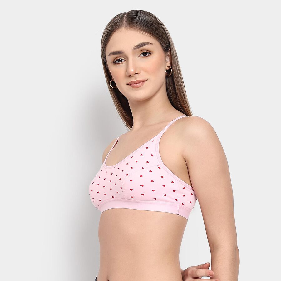 Ladies' Bra , Light Pink, large image number null