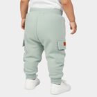 Infants' Green Regular-fit Cartoon Printed Cotton Pyjama, Light Green, small