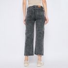 Ladies' 100% Cotton Jeans , गहरा ग्रे, small image number null
