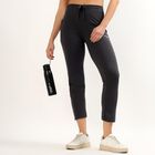 Ladies' Track Pants, गहरा ग्रे, small