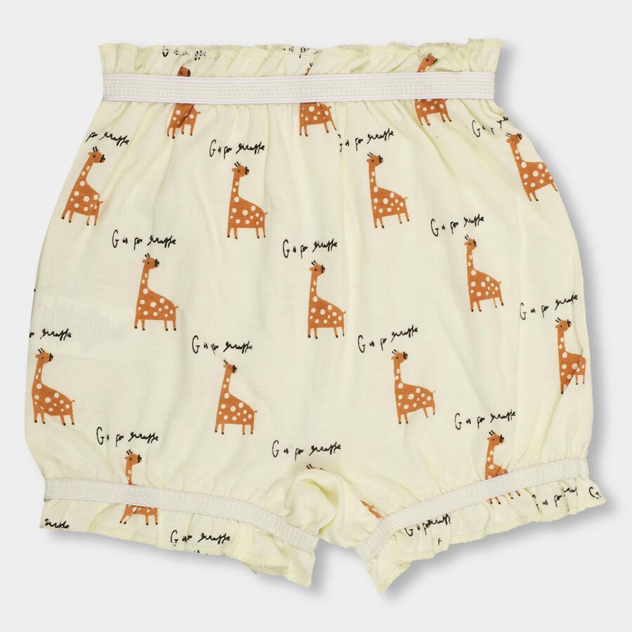 Infants' 100% Cotton Bloomer, पीला, large image number null