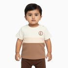 Infants' 100% Cotton T-Shirt, Off White, small image number null