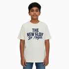 Boys' Half Sleeves T-Shirt, Off White, small image number null