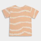 Girls' 100% Cotton T-Shirt , पीच, small image number null