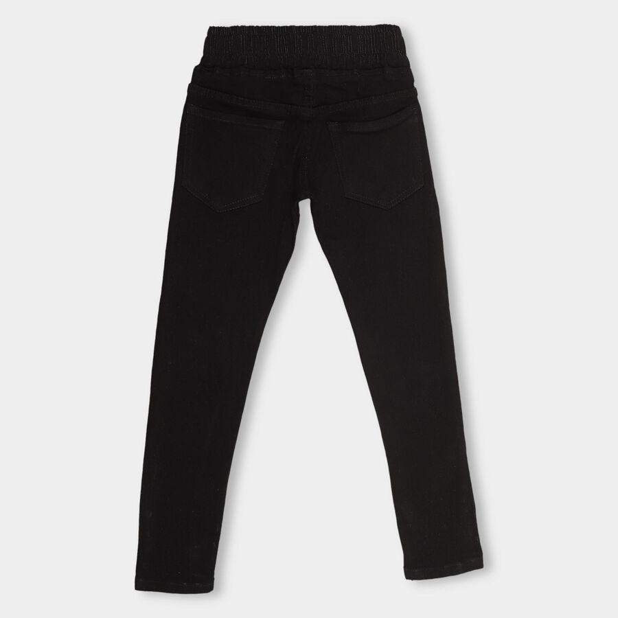 Girls' Jeans, Black, large image number null
