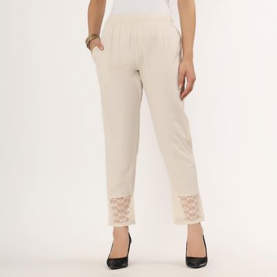 Ladies' 100% Cotton Palazzos 