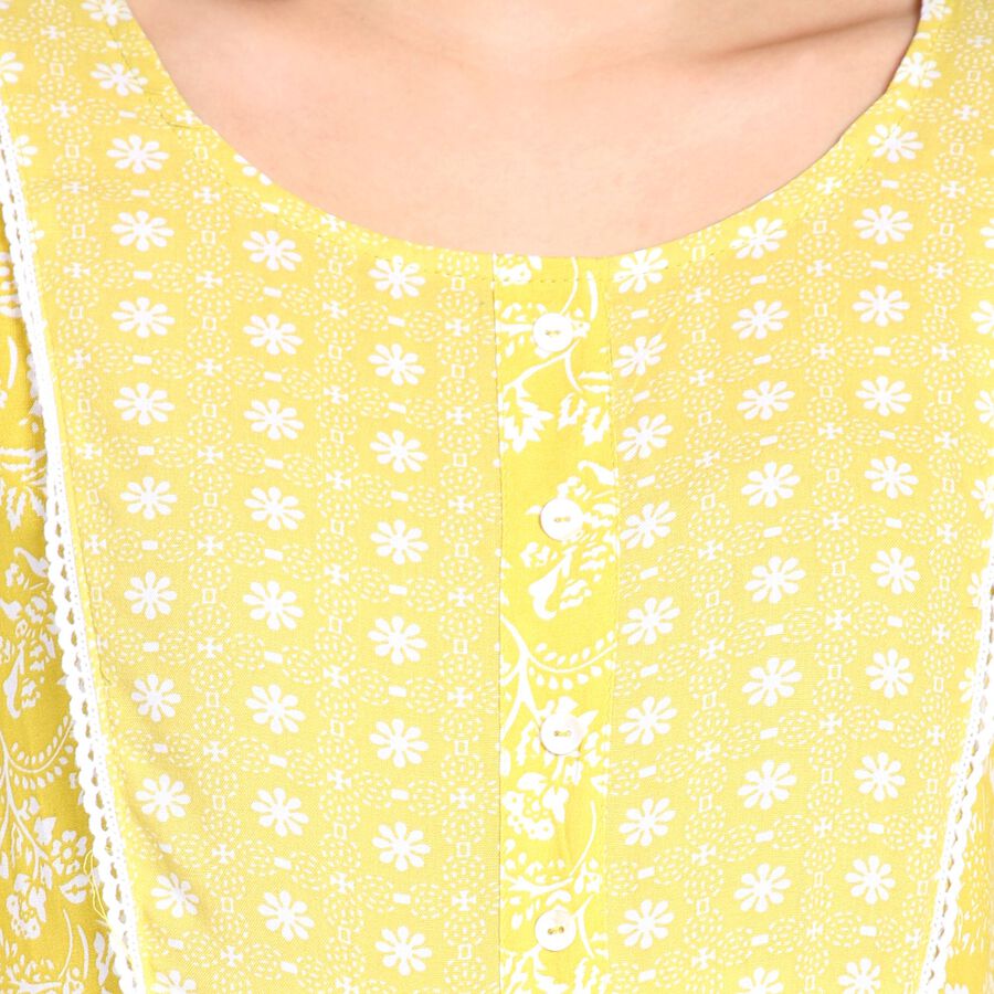 Ladies' Kurti, Mustard, large image number null