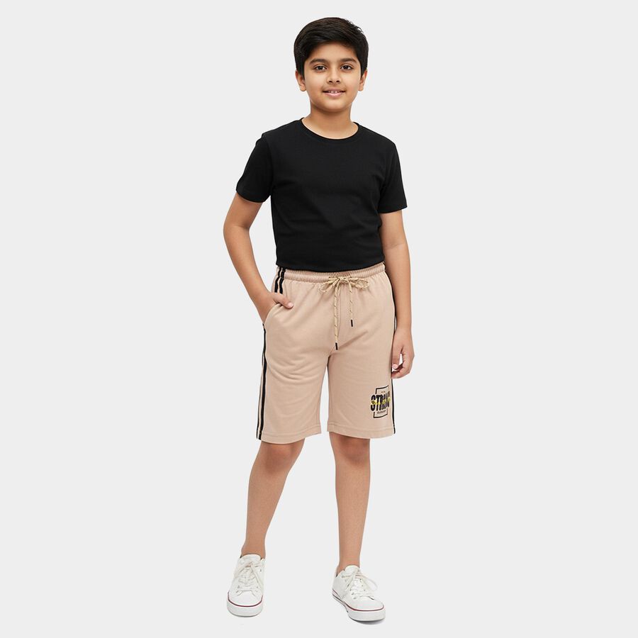 Boys' Bermuda, गहरा पीला, large
