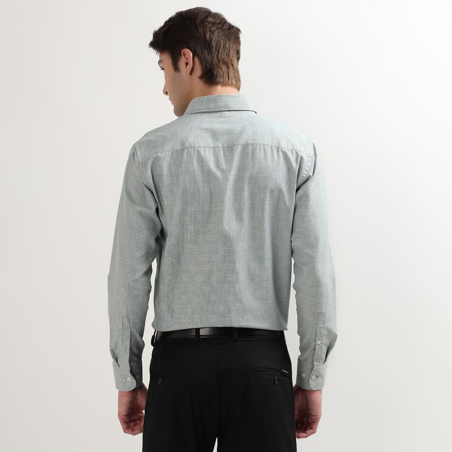 Men's Formal Shirt, Light Green, large image number null
