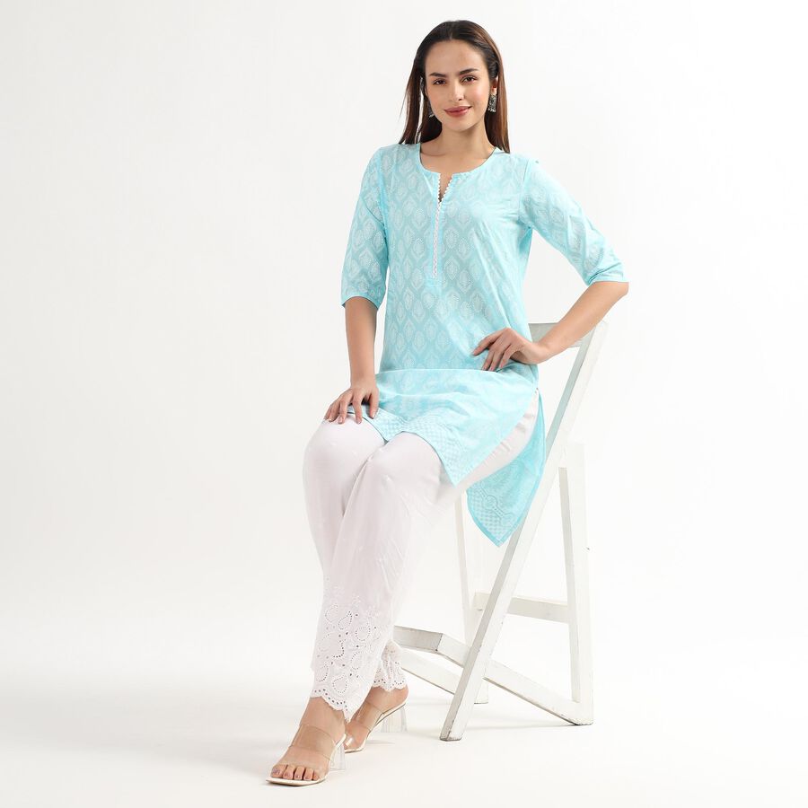 Ladies' Kurta , Light Blue, large