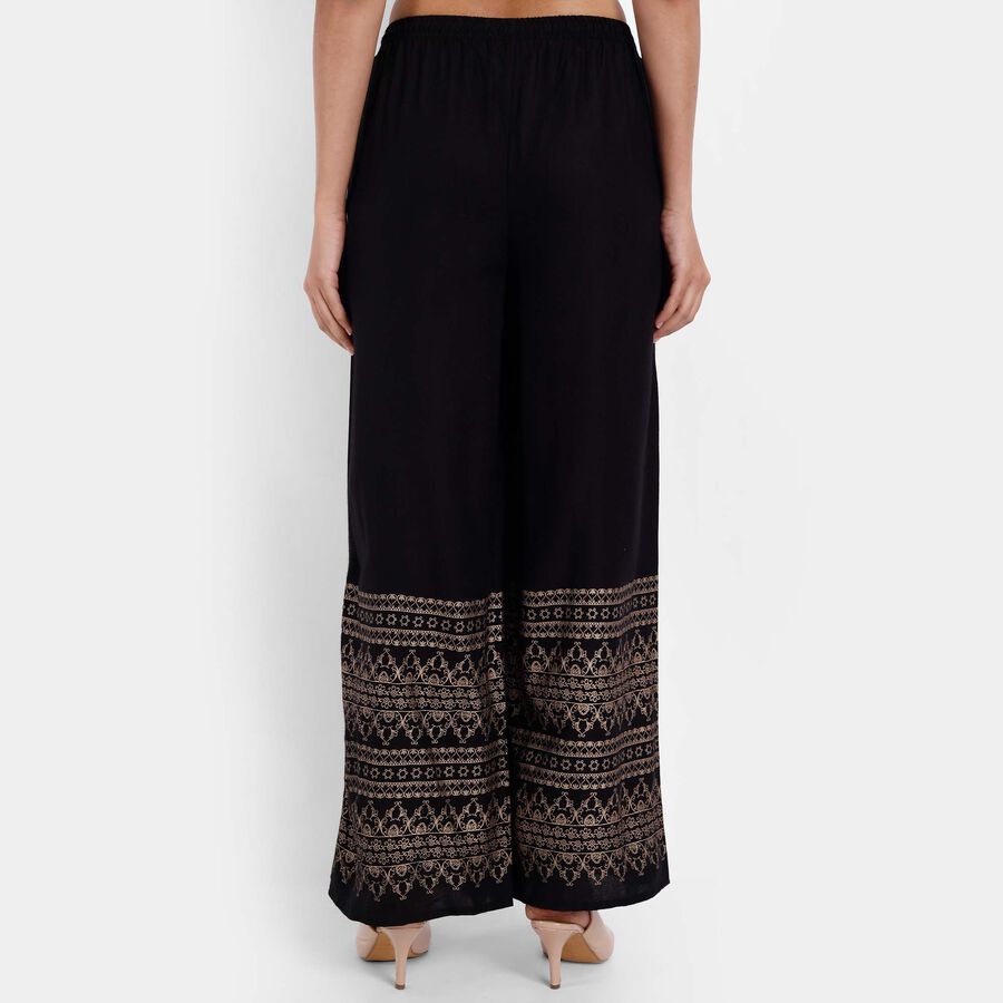 Printed Palazzo, Black, large image number null