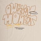 Boys' Half Sleeves T-Shirt, Beige, small image number null