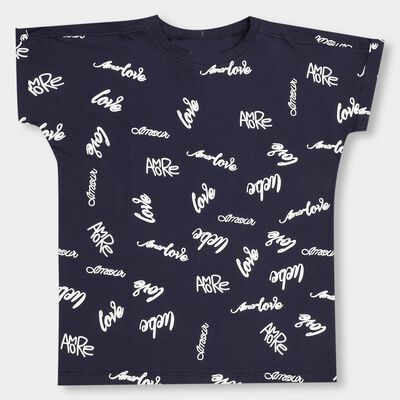 Girls' 100% Cotton T-Shirt 