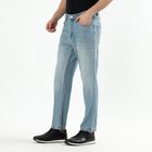 Men's Light Blue Straight Fit Jeans, Light Blue, small image number null