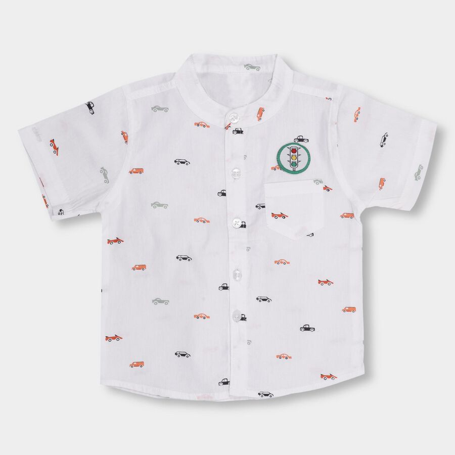 Infants' 100% Cotton Shirt , सफ़ेद, large image number null
