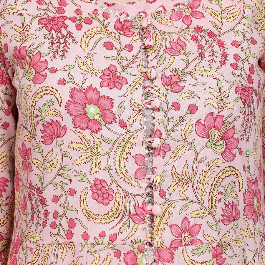 Ladies' Kurta Pyjama Set, Light Pink, large image number null