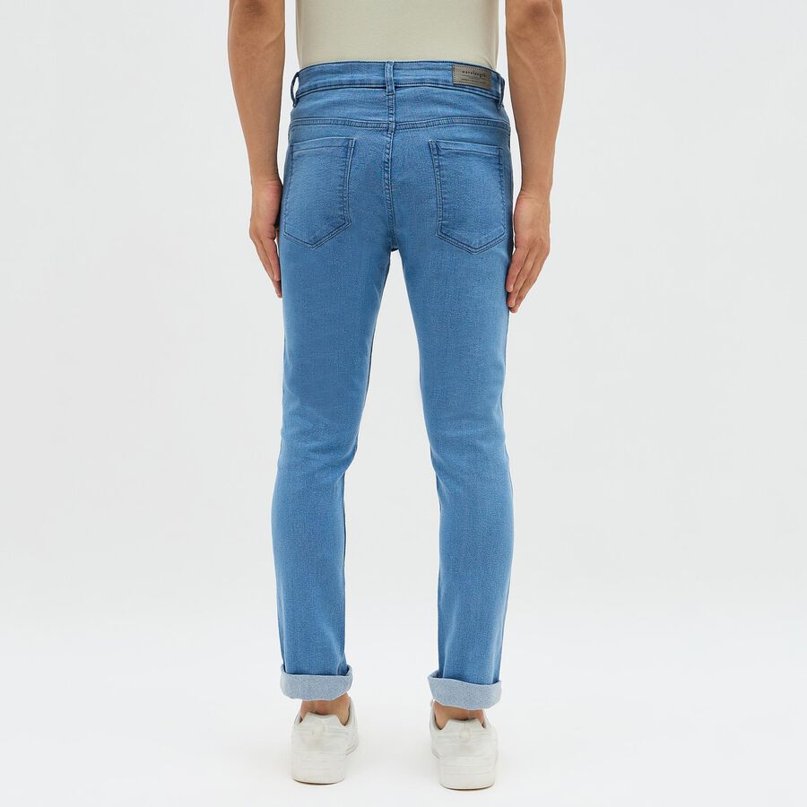 Men's Slim Fit Jeans, Light Blue, large image number null