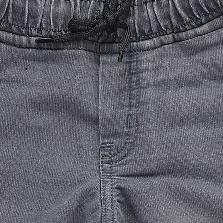 Boys' Light Grey Regular Fit Stretchable Jeans, हल्का ग्रे, large