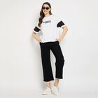 Ladies' Round Neck T-Shirt, Black, small image number null