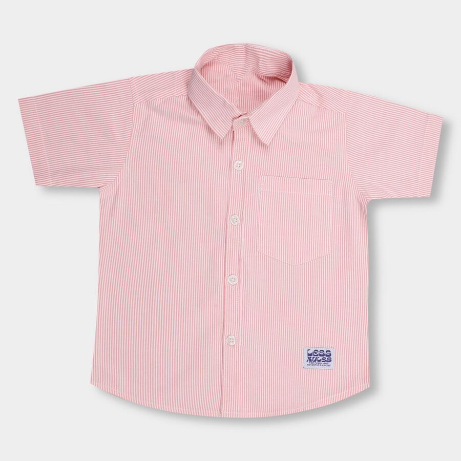 Boys' Casual Shirt , गुलाबी, large image number null