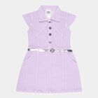 Solid Frock, Lilac, small image number null