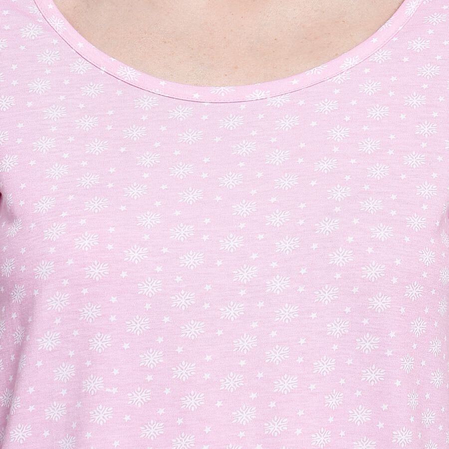 Ladies' Nighty, Light Pink, large image number null