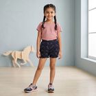 Girls' Navy Blue Regular Fit Classic Bloomer, Navy Blue, small