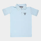 Boys Solid T-Shirt, Light Blue, small image number null