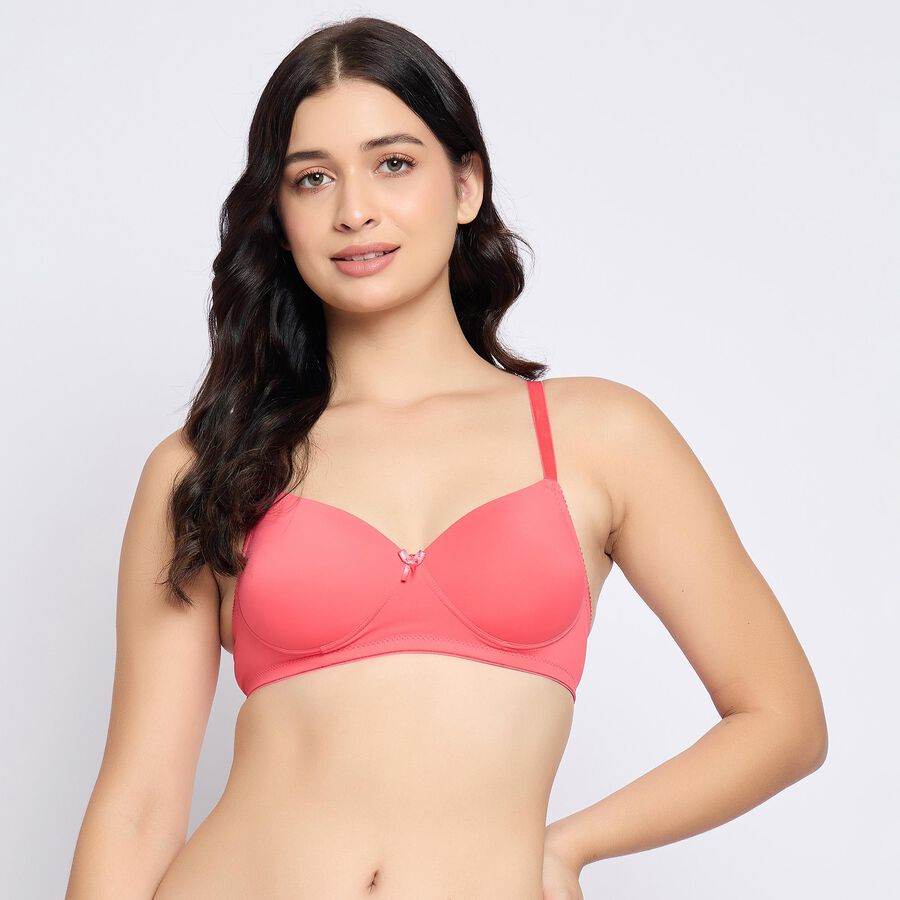 Ladies' Bra , Coral, large image number null