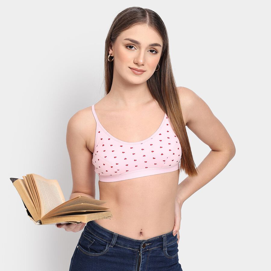 Ladies' Bra , Light Pink, large image number null