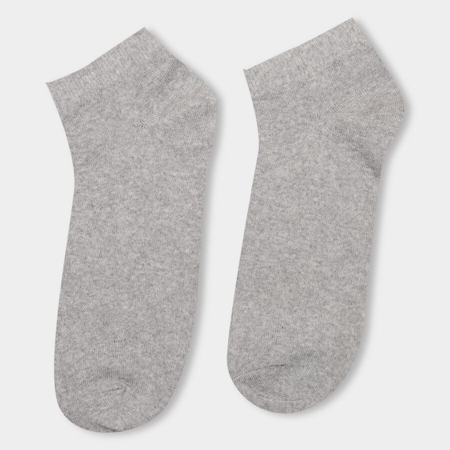 Men's Socks (Pack of 3), काला, large image number null