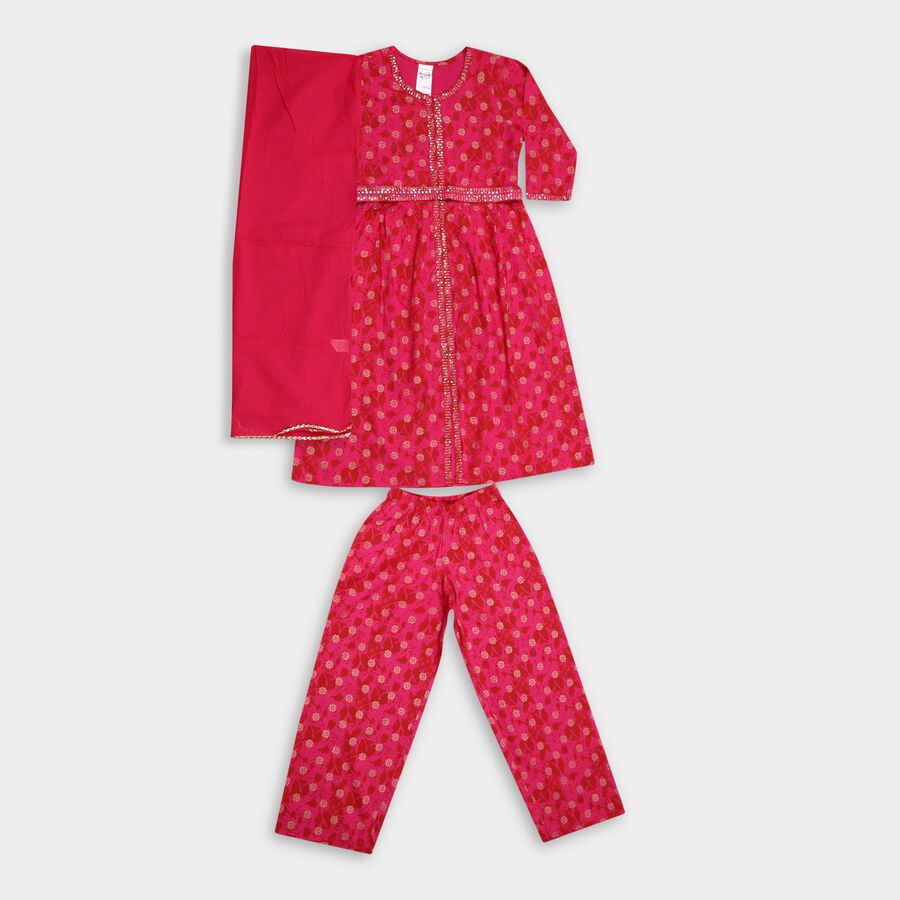Girls' Fusion Set, रानी (फ्यूशिया), large image number null