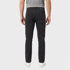 Men's Dark Grey Slim Fit Washed Jeans, Dark Grey, small