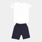 Boys Cotton Baba Suit, White, small image number null