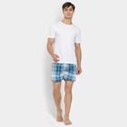 Men's Boxers, टील ब्लू, small