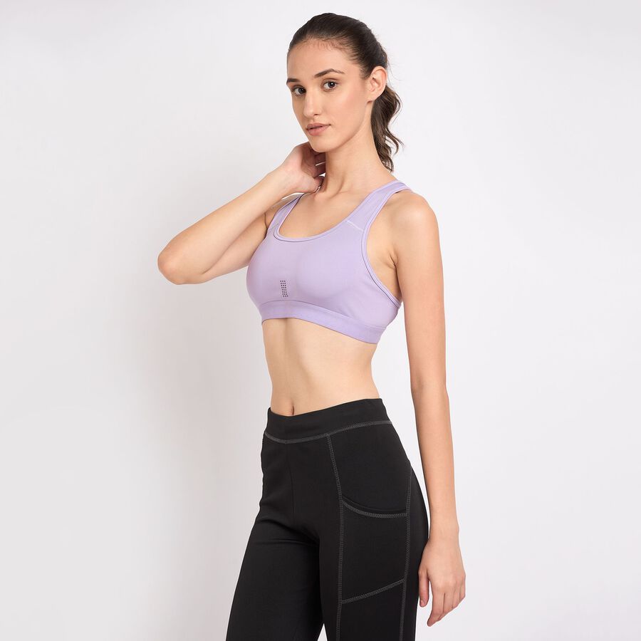 Ladies' Sports Bra, Lilac, large image number null
