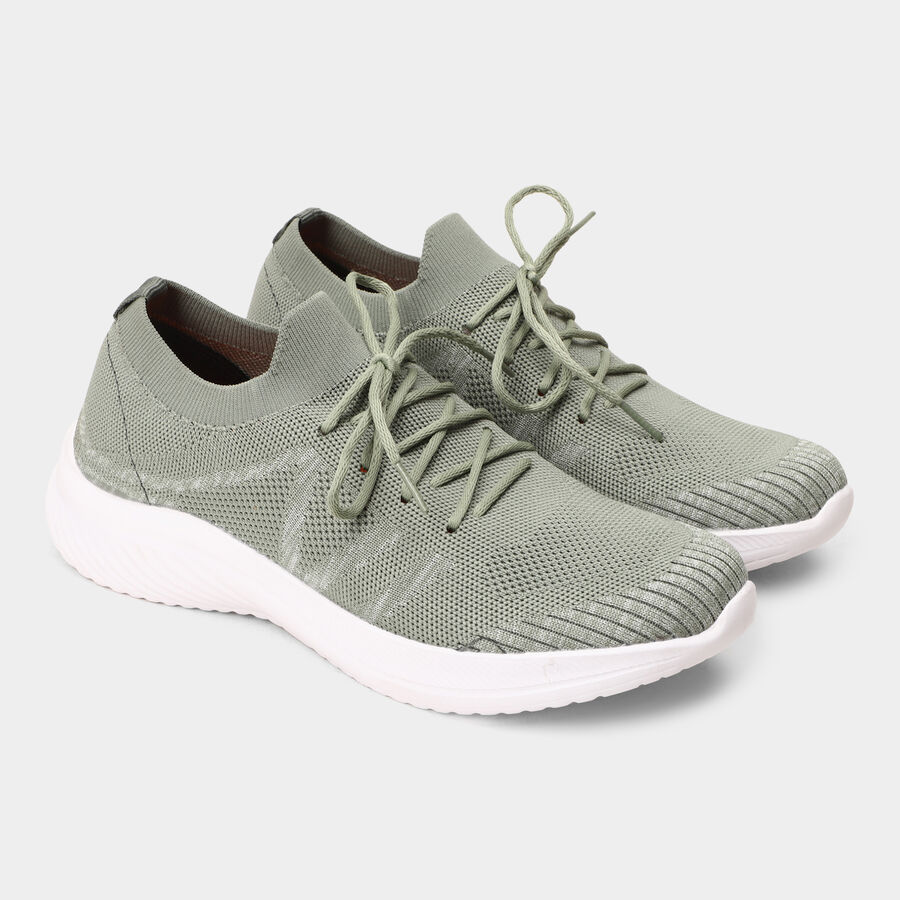 Mens' Sport Shoes, Green, large image number null