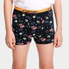 Boys Black Regular Fit Briefs, काला, small